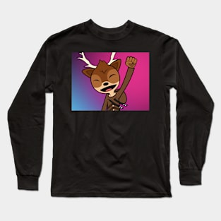 Ecstatica the Raver Reindeer Long Sleeve T-Shirt